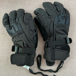 Burton snowboarding gloves black